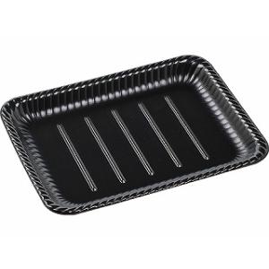 オードブル容器 エフピコ ティアラ角皿31-24 本体 エコ黒50枚