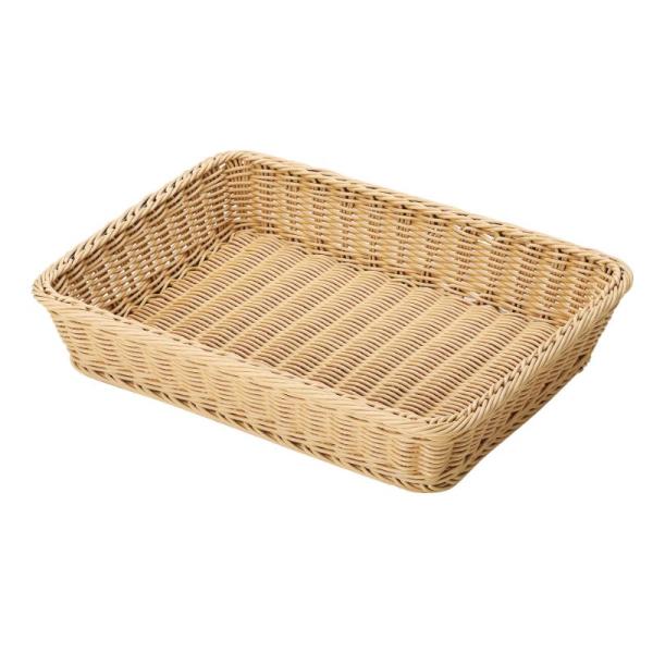 【1点】売場備品 ベーカリーバスケット 深型40型VB-903-IV アイボリー 00511041