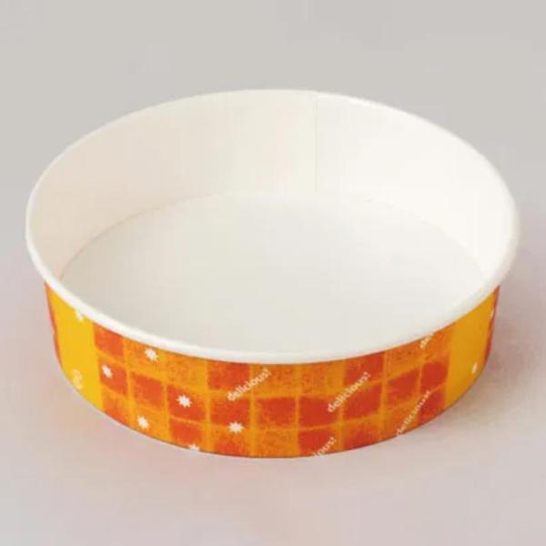 (800枚)  耐熱ペーパーカップ K8151A 丸150φオレンジ 東洋アルミエコープロダクツ 0...