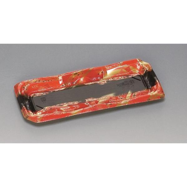 【1000点】寿司容器 花舞喜1-5.5H 輪彩赤 福助工業 00529044