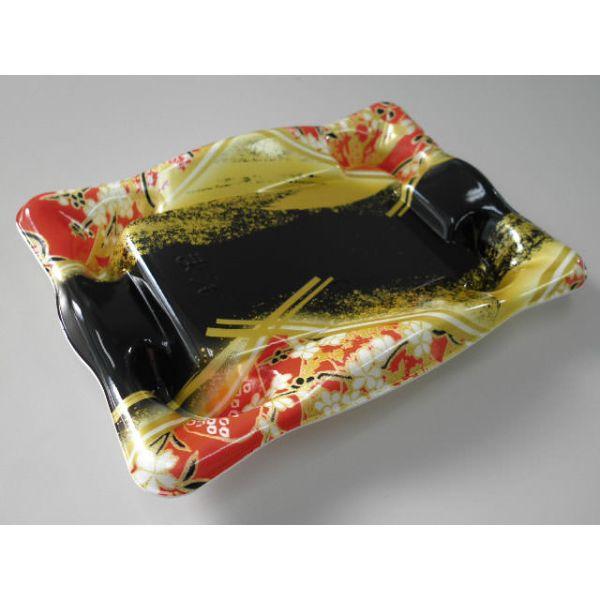 (50枚) 寿司容器 かわら 巻ハーフ 京善R 身 中央化学 00535969