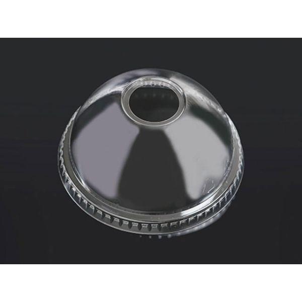 ドリンク関連商品 プラコップ クリアカップDY-D98 (ドーム蓋)穴開 ケーピープラテック 50枚