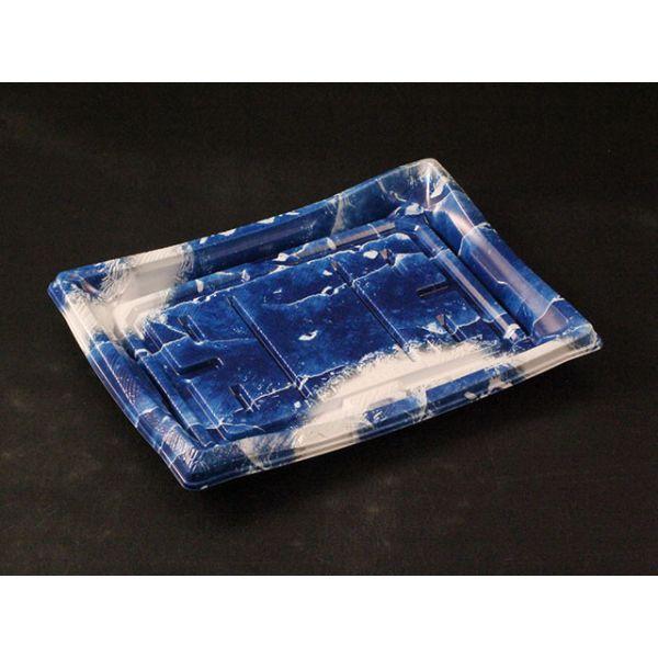 刺身・鮮魚容器 リスパック 美鮮 30B けんひょう青 50枚