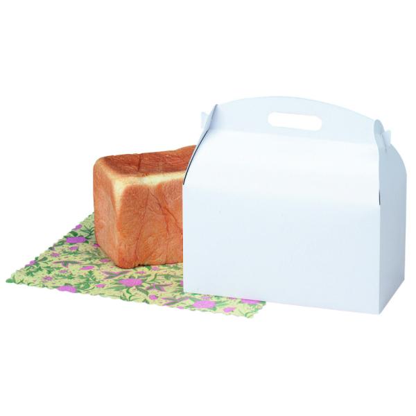 【200点】紙手提箱 ベーカリー2斤手提箱 ヤマニパッケージ 00588200