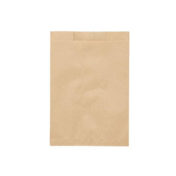 パン・和洋菓子袋 大阪ポリエチレン販売 未晒耐油紙無地マチ付袋(小)100枚