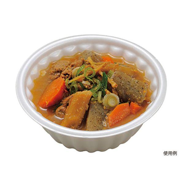 (1000枚) どんぶり容器 JC丼-370 白 本体 エフピコチューパ 00614311