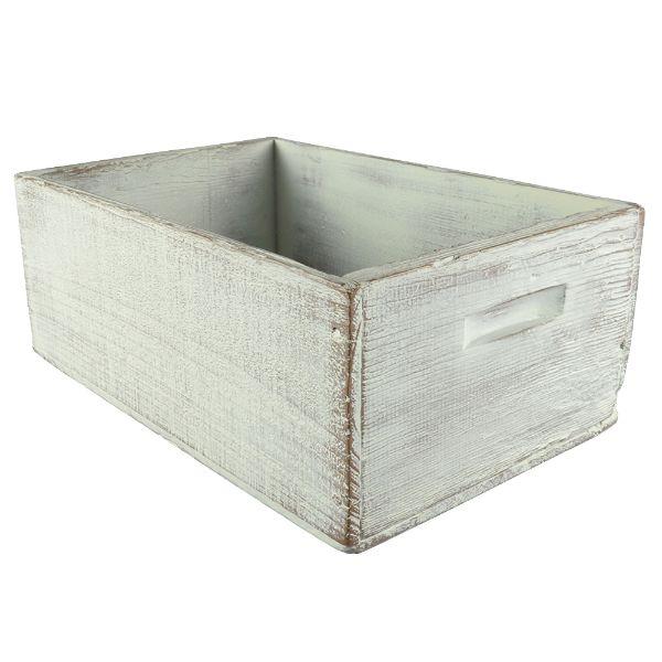 (1点) 販売什器 ヴィンテージBOX 中 WH ホワイト パックスタイル 00622407