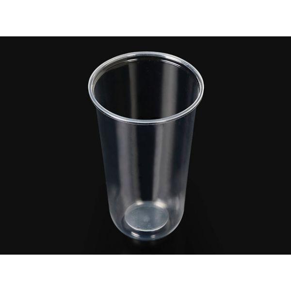 プラコップ タピオカU型カップ Q-700PP(24oz) 本体 ケーピープラテック50枚