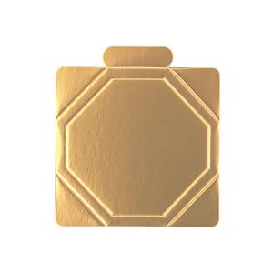 (200点) ケーキ箱 DE-200X デコ4.5号用 金台紙 ヤマニパッケージ 00637306