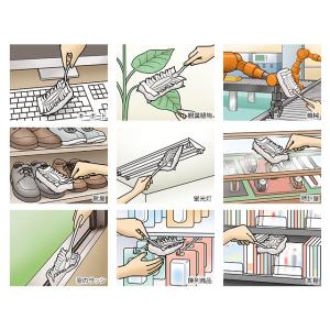 まとめ買い ホコリ取り 業務用ウェーブハンディ...の詳細画像2