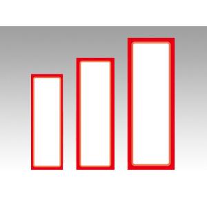 (1点) ポップ 赤枠ポスター 4号大 無地 100枚入 ササガワ 00648224