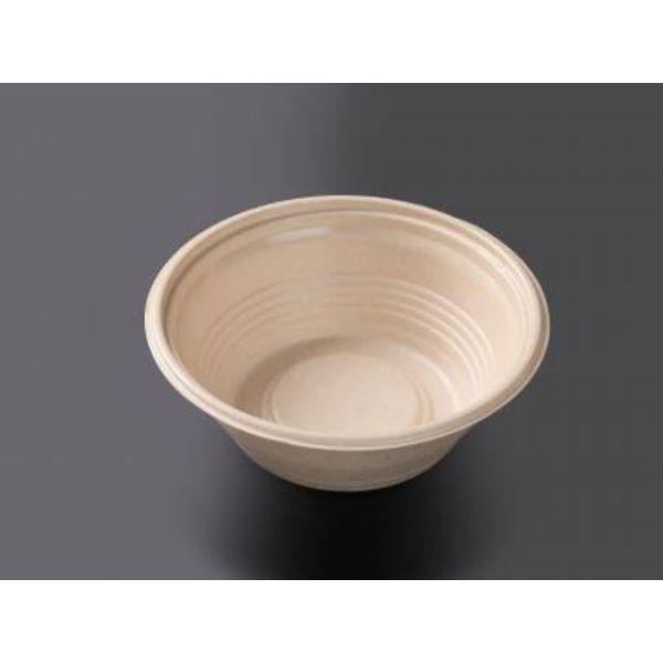 (450枚) どんぶり容器 KMP丼-170本体 ナチュラル ケーピープラテック 00649314
