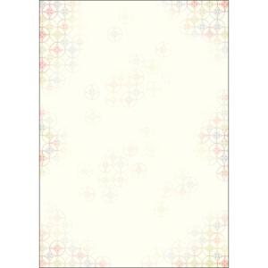 和柄用紙 A4 花七宝 10枚入