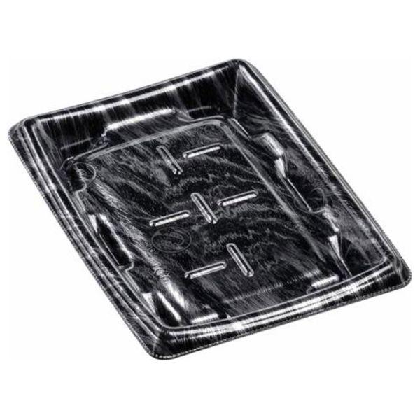 (900枚) 発泡トレー MTD20-15平ヨコ 本体 エコ黒木銀 エフピコ 00662219