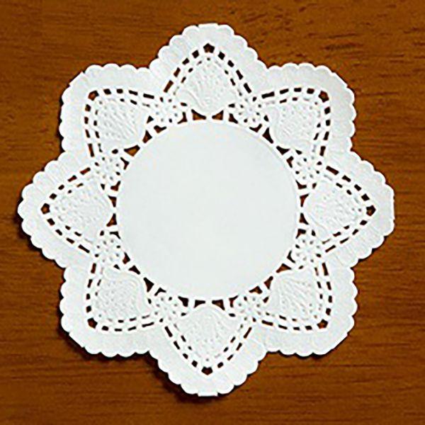 レースペーパー ドイリー 丸レース 5号N 128mmφ 100枚