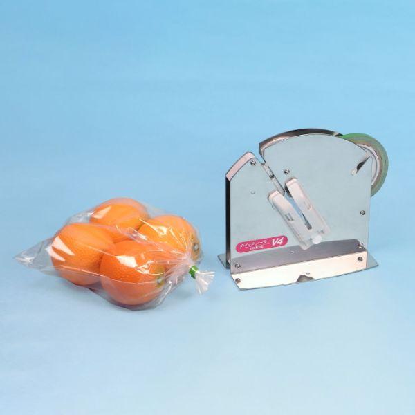 クイックシーラー V-4 野菜 果物 袋詰め 結束 機 信和 10点(1点×10)
