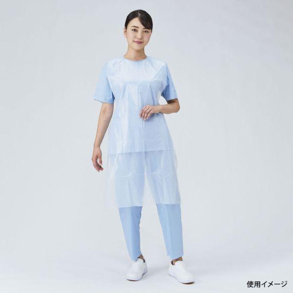 (1000点) 使い捨てエプロン ネオソフトPEエプロン ホワイト メディテックジャパン 00677...