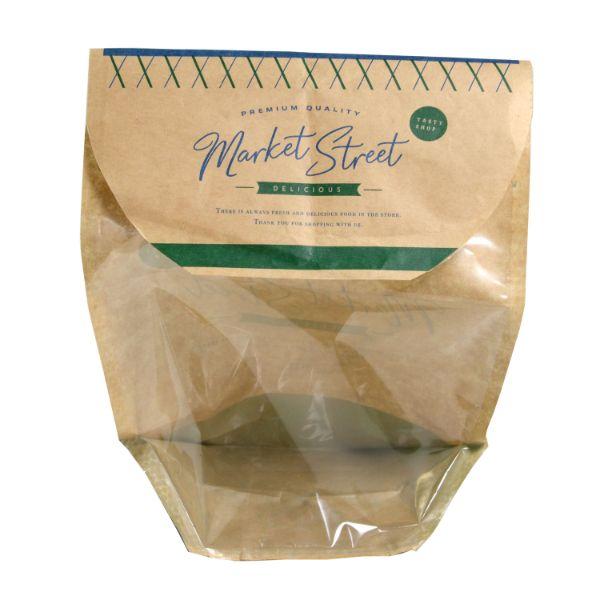 青果用袋 パックスタイル クラフトスタンドバッグ MS 14-17【weeco】 50点