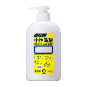 (12点) 食器用洗剤 中性洗剤 詰替容器 ポンプタイプ400ml 花王 00686963｜pro-ste