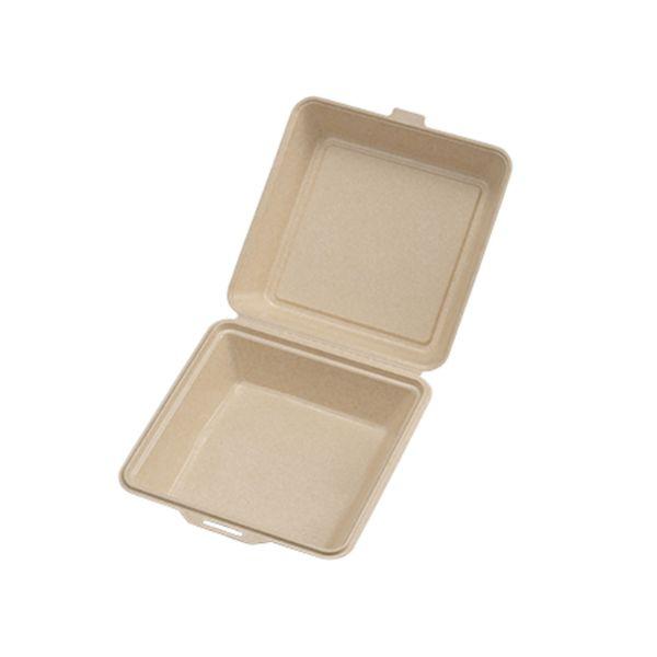 (200セット) 弁当容器 KM-57-S ナチュラル ケーピープラテック 00691178