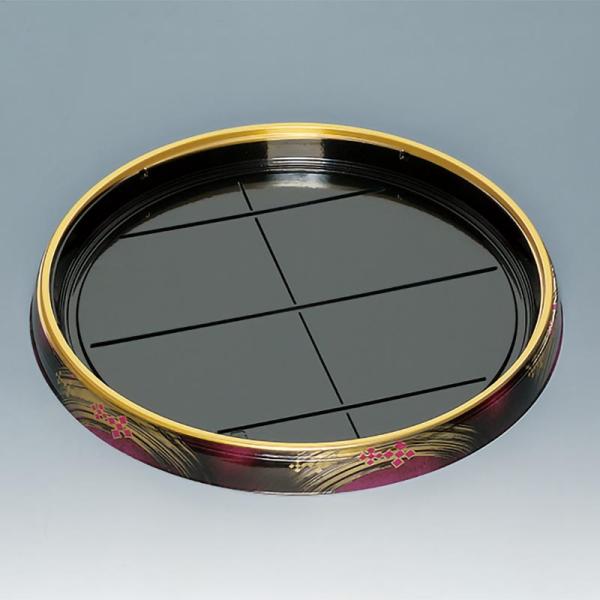 【60点】寿司桶 新丸桶50H うるし 福助工業 00697907