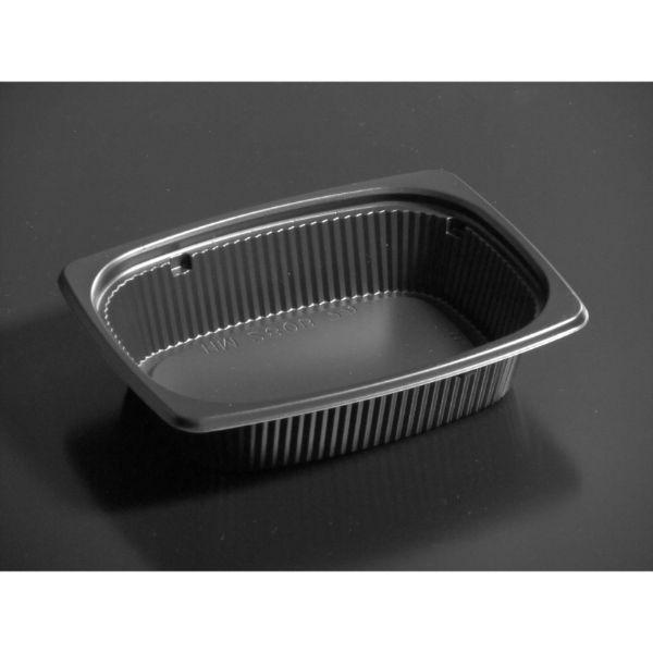 弁当容器 リスパック バイオデリカ HM280B 深 黒 耐寒50枚