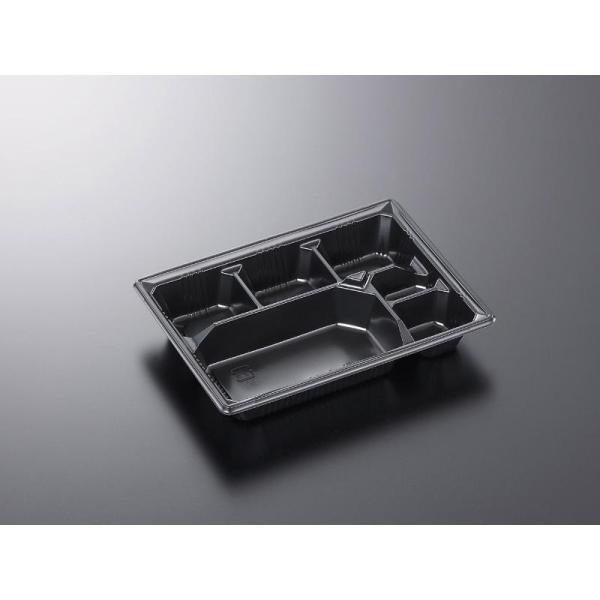 【50点】弁当容器 HS 古今 L-10 黒 身 中央化学 00710601