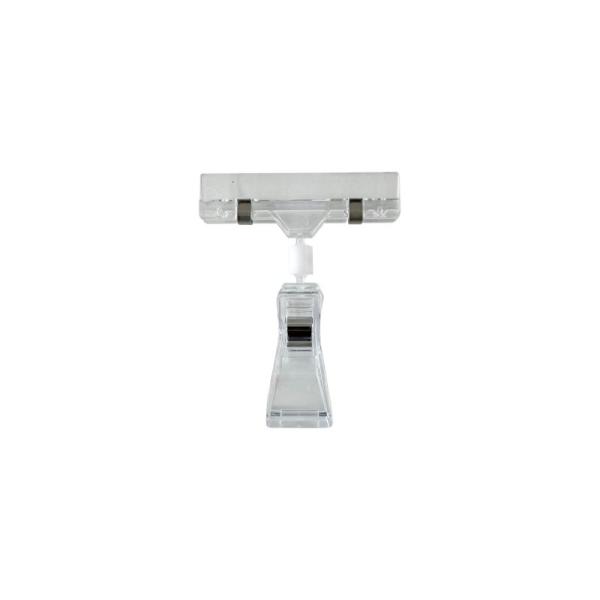 【1点】POPスタンド K_器具 46417 ポップクリップ クリアH100 P・O・Pプロダクツ ...