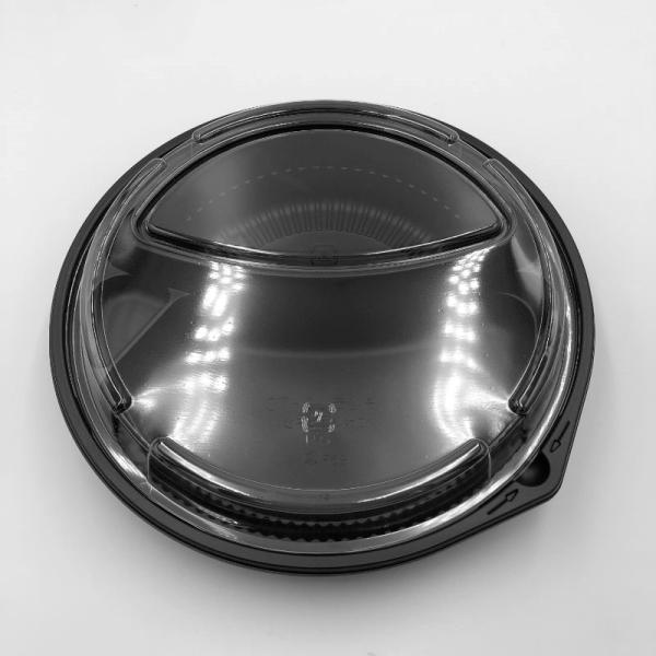 （セット販売）中央化学 カレー容器 CT-OJランチ BL 本体 蓋 セット 50枚