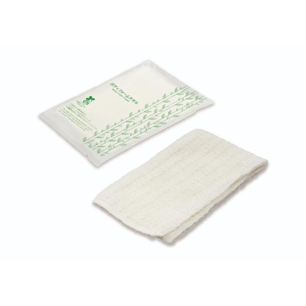 【500点】ホテルアメニティ ボディフォームタオル コットン80％ ハスク ダイト 00759213