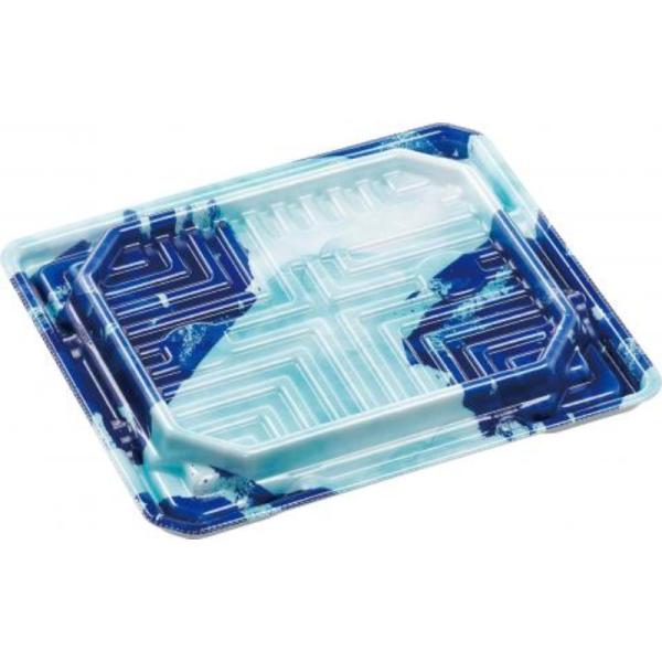 【600点】刺身容器 涼角 20-17 ななみ青 エフピコ 00767909