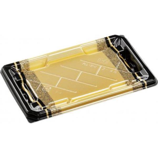 【600点】寿司容器 麗角 2-4S 箔おし金 エフピコ 00767928