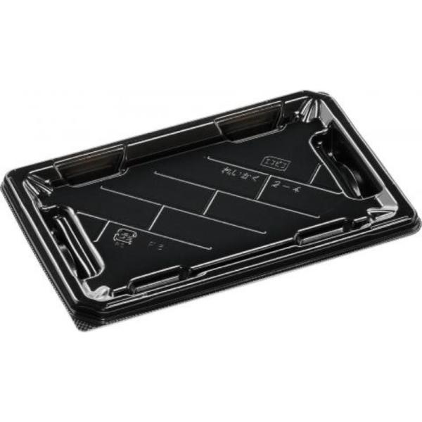 【600点】寿司容器 麗角 2-4 黒 エフピコ 00776255