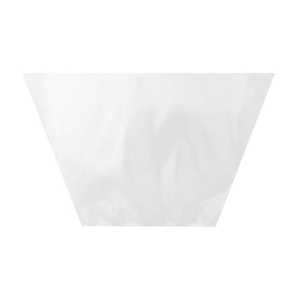 【1点】スタンド袋 DK-OPB3 台形OPPバッグ-3/無地S(100枚) ヘッズ 0078857...