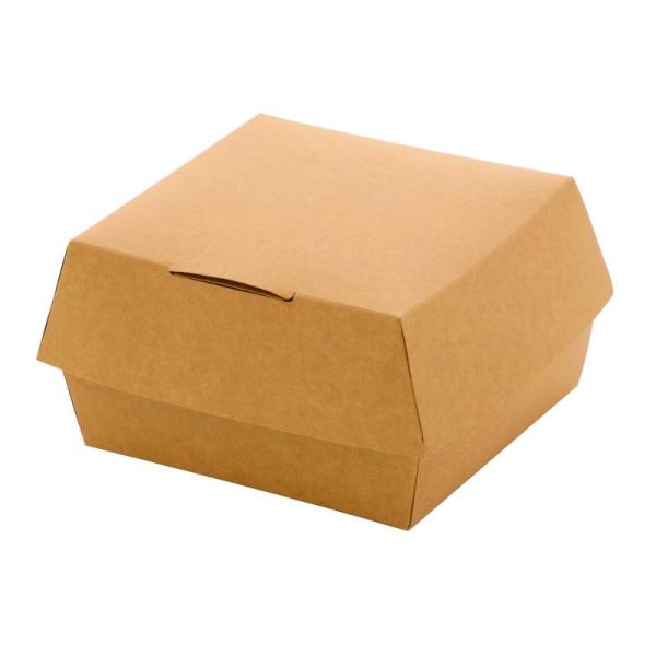 【300点】軽食容器 クラフトフードパック バーガー L シモジマ 00801746