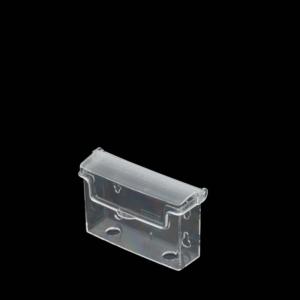【1点】売場備品 アウトドアパンフレットホルダー (フタ付)名刺 友屋 00806530