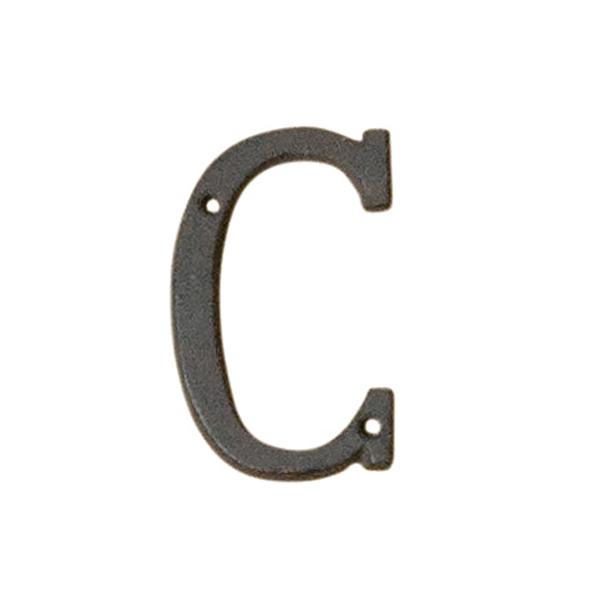 【1点】切文字 アイアンアルファベット C 友屋 00814936