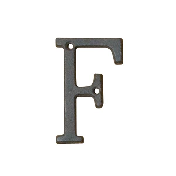 【1点】切文字 アイアンアルファベット F 友屋 00814937
