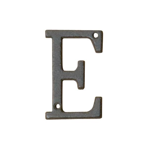 【1点】切文字 アイアンアルファベット E 友屋 00814951