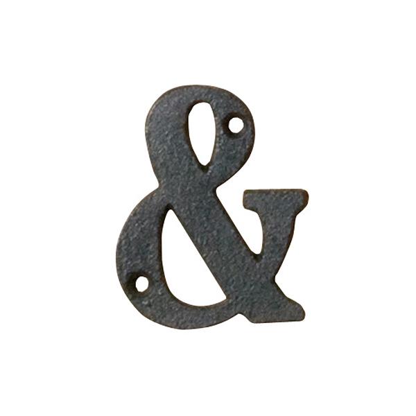 【1点】切文字 アイアンナンバー &amp; 友屋 00815421