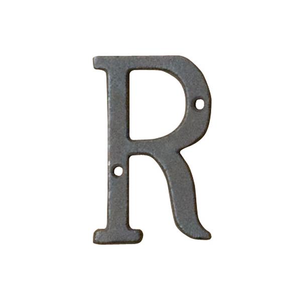 【1点】切文字 アイアンアルファベット R 友屋 00815426