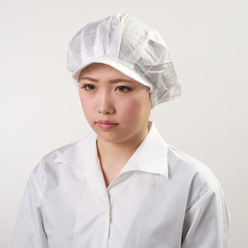 【200点】不織布キャップ でんでん帽 CA-106 ホワイト フリーサイズ 東京メディカル 008...