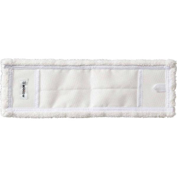 【1点】モップ替糸 コンドル スムーズラーグECO ホワイト 山崎産業 00826668