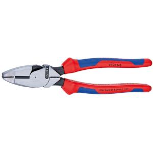 クニペックス（KNIPEX）架線工事用強力型ペンチ240mmコンフォートハンドル〔0902-240〕...
