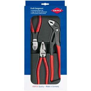 クニペックス（KNIPEX）パワーパック【3本セット】ペンチ&ニッパー&ウォーターポンププライヤー〔002010〕002010｜pro-tools