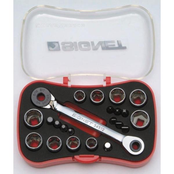 シグネット（SIGNET）ギアレンチ・スパナマイクロドライバーセット〔28273〕