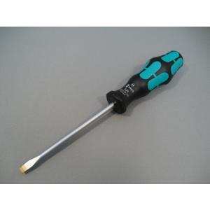 Wera クッショングリップマイナスドライバー【5.0x0.8】〔334-0.8X5.0X100〕0...