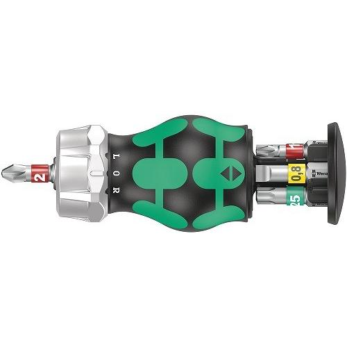 Wera　ラチェット式ドライバースタビードライバー KK Stubby magazine RA1 0...