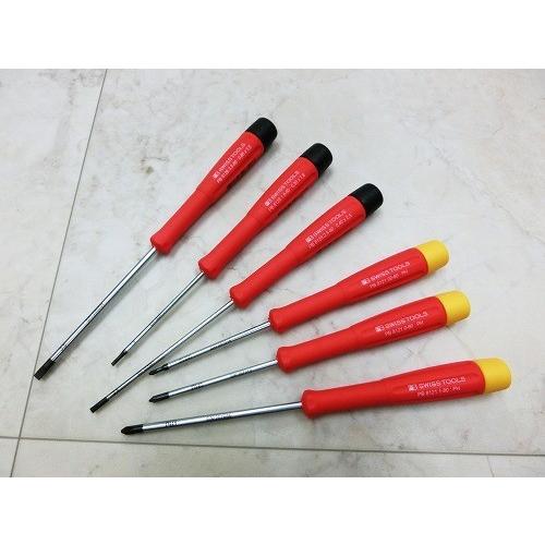 PBスイスツール（PBSWISS PBSWISSTOOLS）スイスグリップ精密ドライバー6本セット【...
