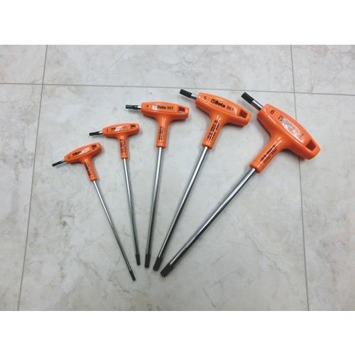 Beta（ベータ）六角T型レンチ5本セット六角レンチ〔96T/S5P〕2.5・3・4・５・６mm